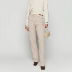 Reformation Cynthia Corduroy Pants